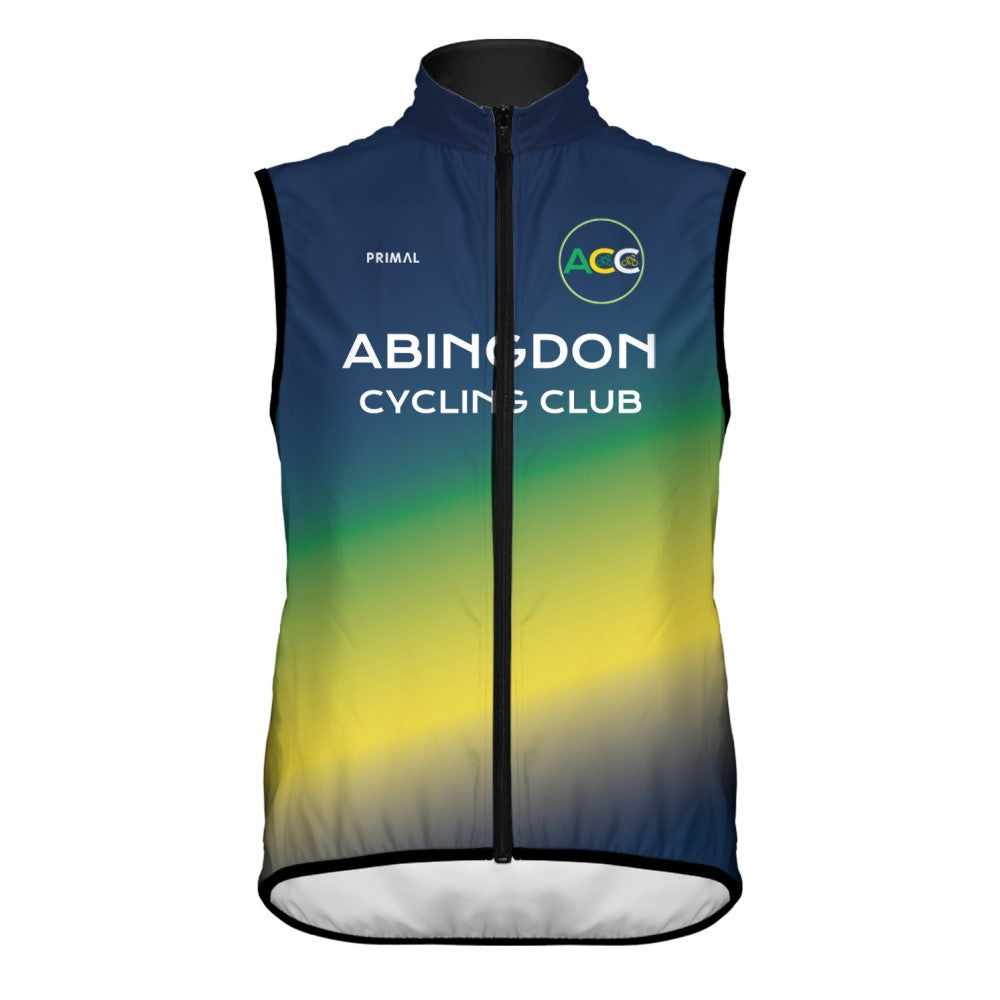 Abingdon Cycling Club Men's SPORT CUT Wind Vest - PREORDER