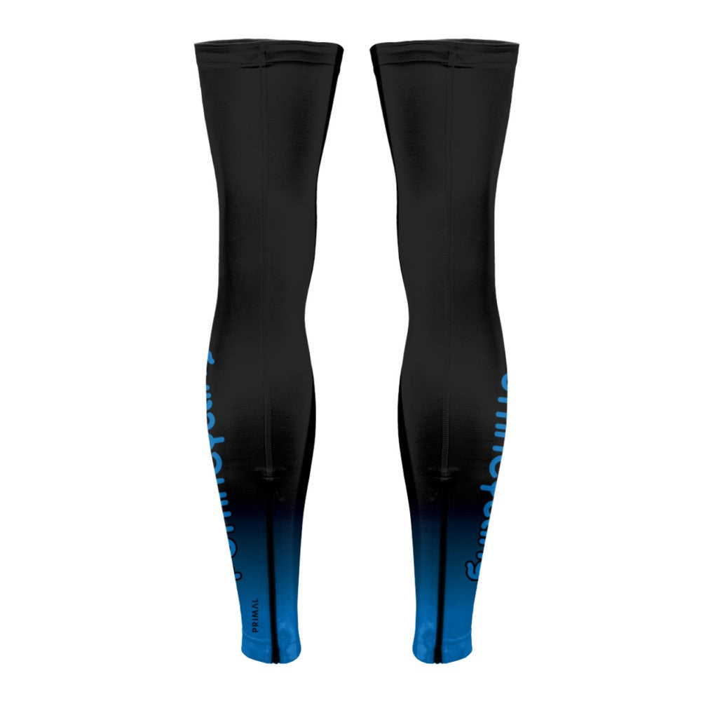 Puffin Cycling Unisex Thermal Leg Warmers PREORDER BLUE