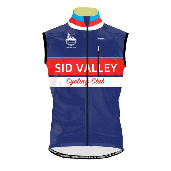 Sid Valley Cycling Club - Men's Aliti Thermal Vest (Blue) PREORDER