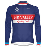 Sid Valley Cycling Club Men's Race Cut Heavyweight Jersey (Blue) PREORDER