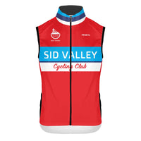 Sid Valley Cycling Club Women's RACE CUT Wind Vest (Red) PREORDER