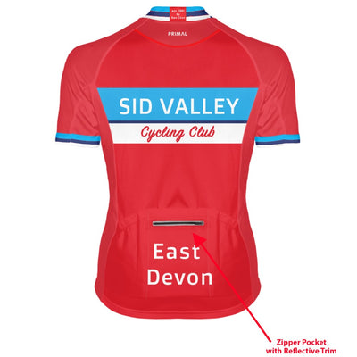Sid Valley Cycling Club Men's Nexas Jersey (Red) PREORDER