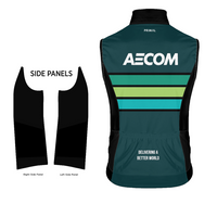 AECOM Men's Race Cut Wind Vest  PREORDER