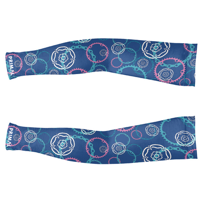 Yorkshire Cogs & Roses Thermal Arm Warmers (Unisex) PREORDER