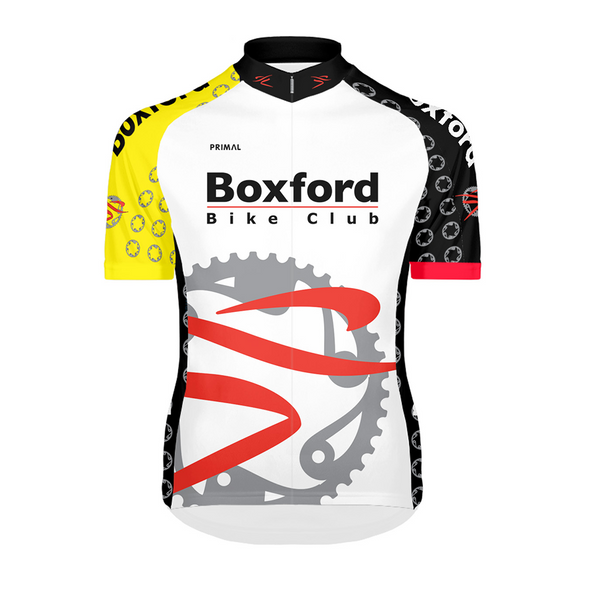 Boxford Bike Club Men's Nexas Jersey  WHITE- PREORDER
