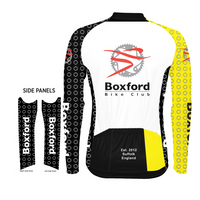 Boxford Bike Club Men's Race Cut Heavyweight Jersey WHITE - PREORDER