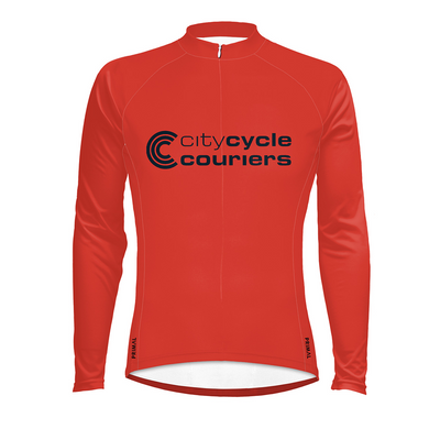City Cycle Couriers Men's Race Cut Heavyweight Cycling Jersey PREORDER