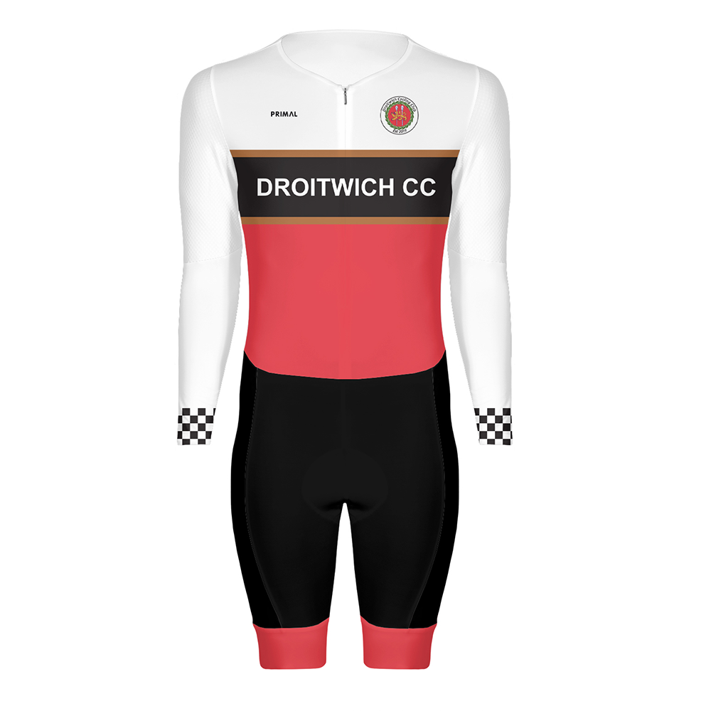 Droitwich CC Men's L/S Echo Aire Speedsuit (with pockets) PREORDER