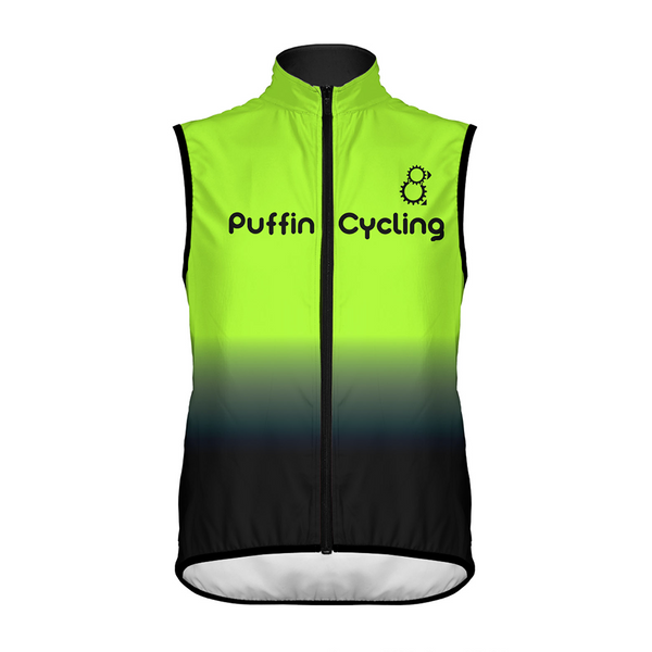 Puffin Cycling Women's Wind Vest PREORDER - GREEN