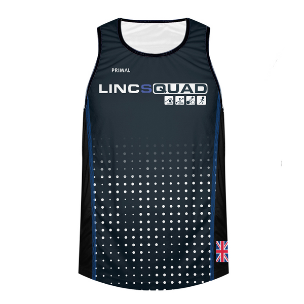 LincsQuad Men's  Running Vest PREORDER
