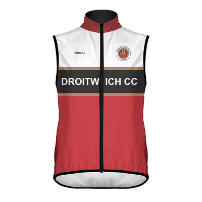 Droitwich Cycling Club Women's Sport Cut Wind Vest PREORDER