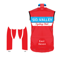Sid Valley Cycling Club - Men's Aliti Thermal Vest (Red) PREORDER