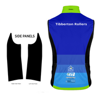 Tibberton Rollers Men's Wind Vest - PREORDER