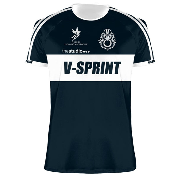 V-Sprint Men's Active Shirt - BLACK - PREORDER