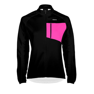 Women's Aerion Jacket - Black/Pink freeshipping - Primal Europe cycling%