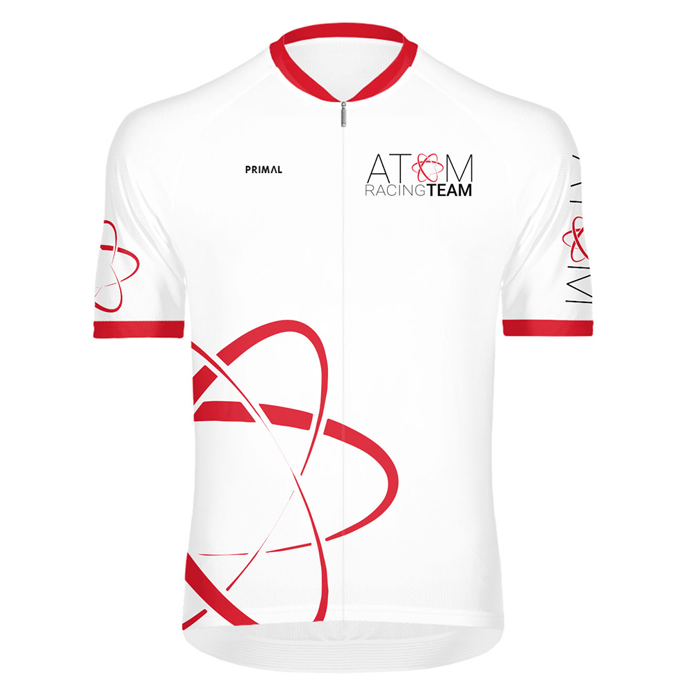 Atom Racing Team Men's Omni Jersey WHITE PREORDER