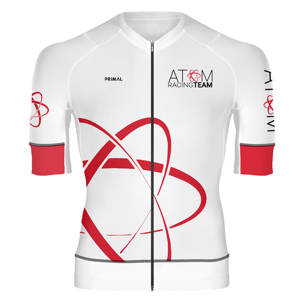 Atom Racing Team Men's Equinox Jersey WHITE PREORDER