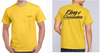 Carlton Kirby Fan Club - Cotton T-Shirt (Unisex - Yellow) - PREORDER