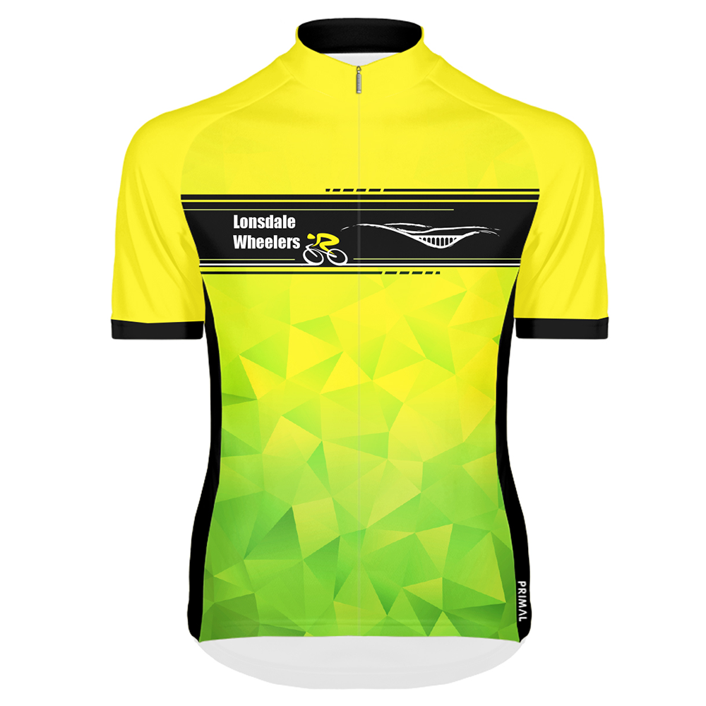 Lonsdale Wheelers Men's Nexas Jersey - with Silicone Grippers - PREORDER