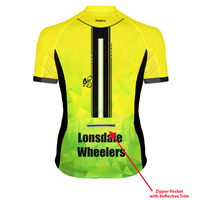 Lonsdale Wheelers Women's Nexas Jersey - with Silicone Grippers - PREORDER