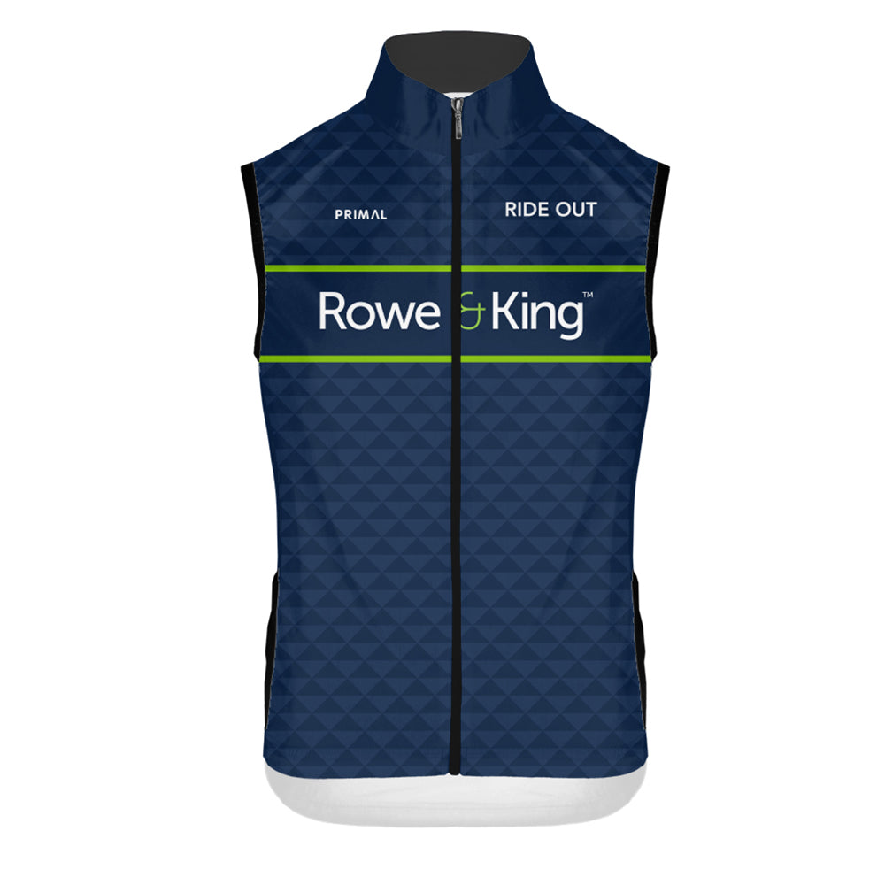 Rowe & King 4 Pocket Wind Vest freeshipping - Primal Europe cycling%